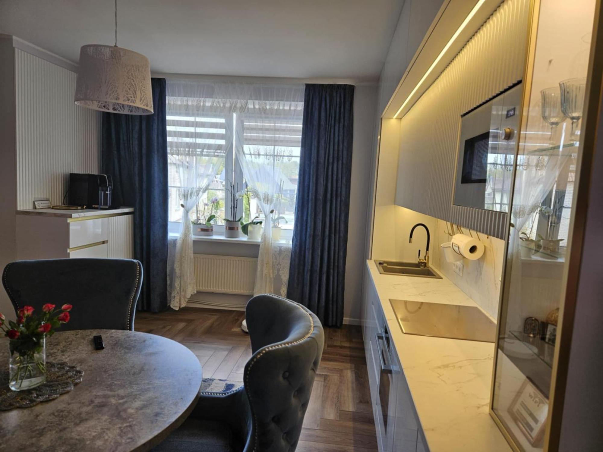 Medziotoju Apartment In Old City Palanga Kültér fotó